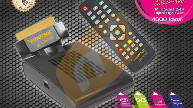 Mersat Exclusive Mini Scart SD Uydu Alıcısı