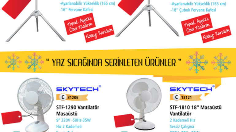 Yaz Sıcağında Serinleten Ürünler