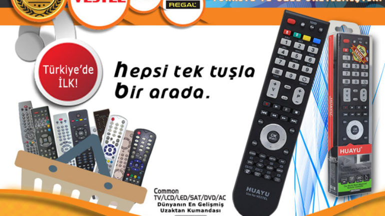 Vestel Arçelik Sunny Universal Kumandalar