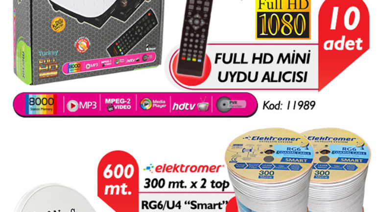 Mersat HD Uydu Çanak Seti Kampanyası