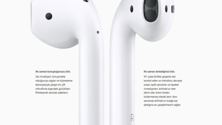 Apple AirPods Kablosuz Kulaklıklarını Tanıttı