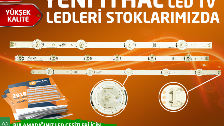 Led Tv Panel Ledlerinde 1000’den Fazla Çeşit