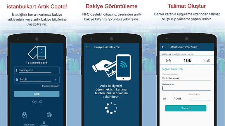 Artık İstanbulkart’a Mobil Uygulama ile Bakiye Yüklenebilecek