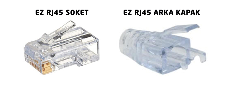 EZ RJ45 Konnektör - Arka kapak